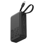Acefast M21 20,000mAh 65W Power Bank with Attached Type-C Cable - Image 4