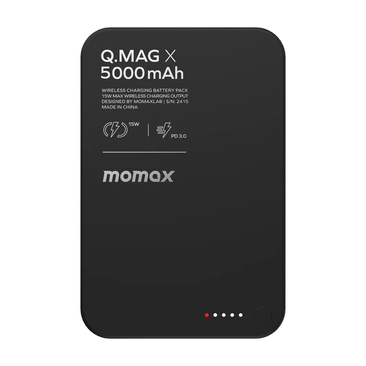 img_9271 Momax Q.Mag X Magnetic Wireless Power Bank 5000mAh – Gen 2 - Image 1