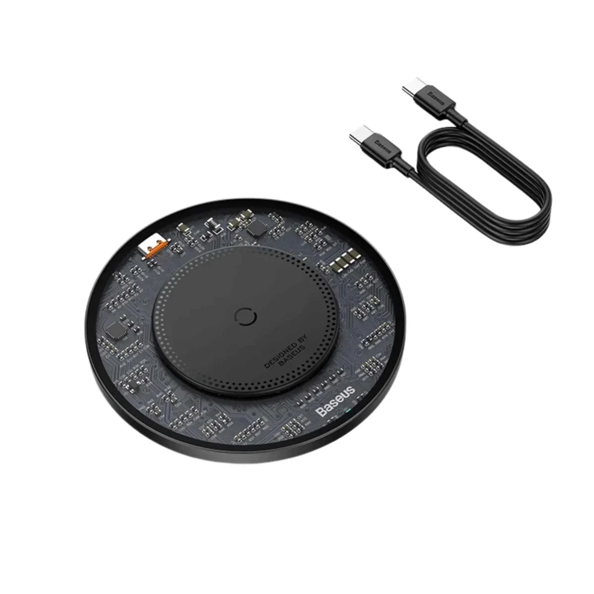 Baseus Simple 2 Magnetic 15W Wireless Charger - Image 2