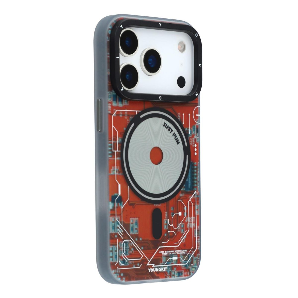 Youngkit Technology Series Matte Finish MagSafe Back Case - Image 2